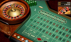 roulette and table